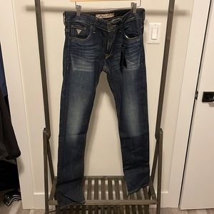 Guess mens slim tapered jeans